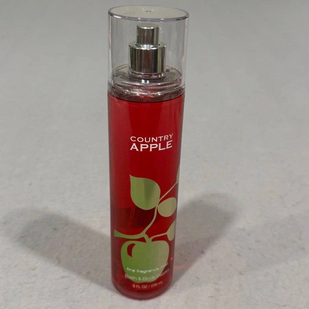 Bath & Body Works Fragrance Mist Women Red Country Apple Fine Scent 8oz